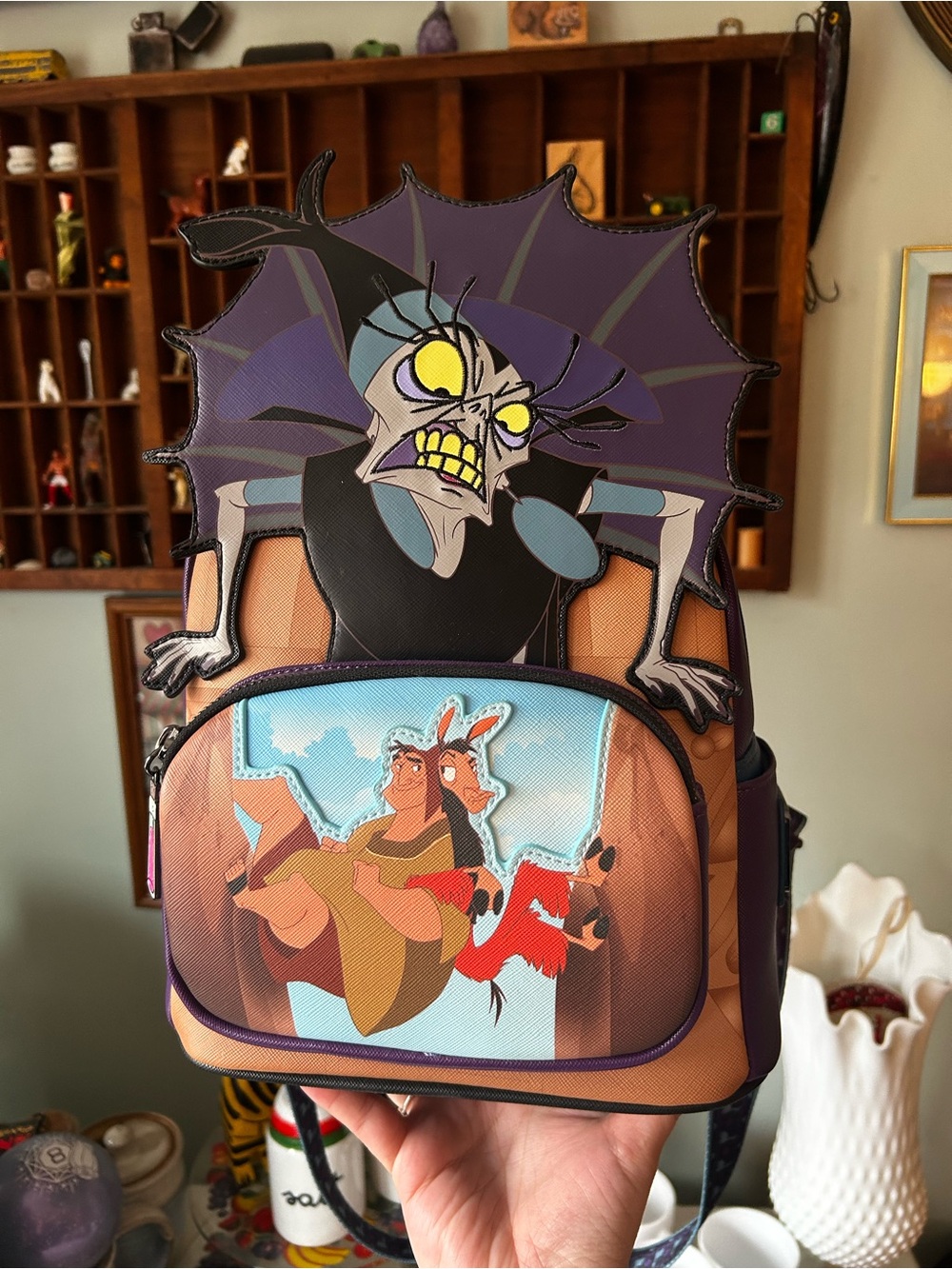 Loungefly Disney Parks Emperor's New Groove Mini Backpack -